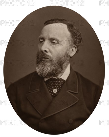 Andrew Clark, Senior Physician to the London Hospital, 1878.Artist: Lock & Whitfield