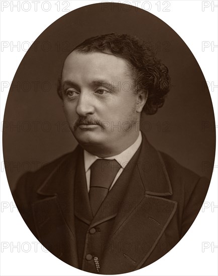 John Stainer, organist of St Paul's Cathedral, 1878.Artist: Lock & Whitfield