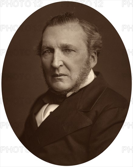 Hugh McCalmont Cairns, politician and statesman, 1881. Artist: Unknown