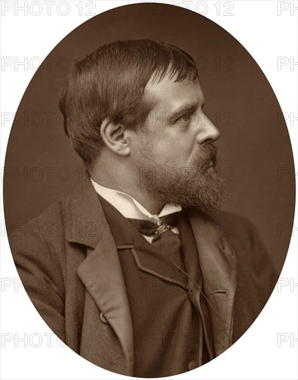 Lawrence Alma-Tadema, artist and Royal Academician, 1881. Artist: Unknown