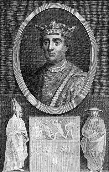 Henry II, King of England, 1788.Artist: Charles Sherwin