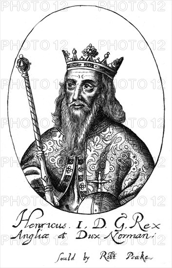Henry I, King of England.Artist: Robert Peake