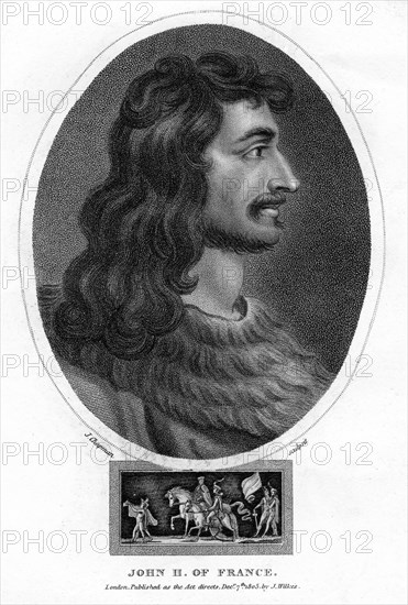 John II, King of France, (1805).Artist: J Chapman