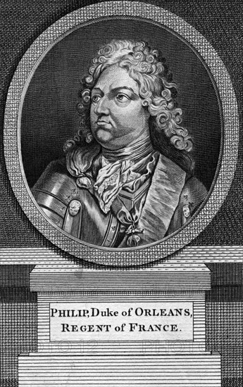 Philippe II, Duke of Orleans and Regent of France. Artist: Unknown