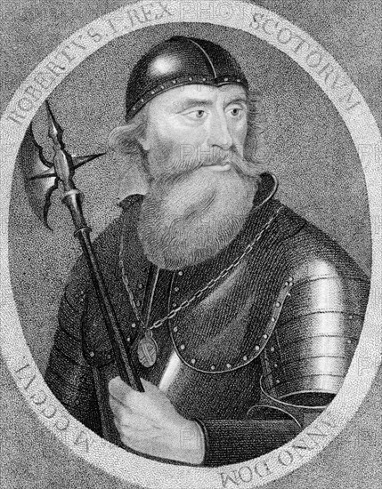 Robert I, commonly Robert the Bruce, King of Scotland, (1797).Artist: E Harding