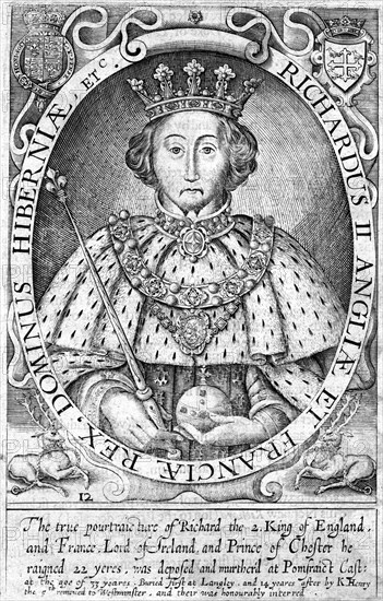 Richard II, King of England. Artist: Unknown