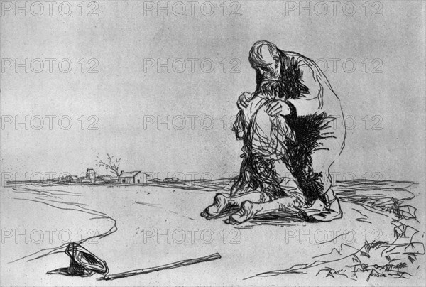 'The Return of the Prodigal Son', 1925.Artist: Jean Louis Forain