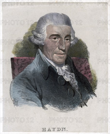 Joseph Haydn, Austrian composer. Artist: Unknown