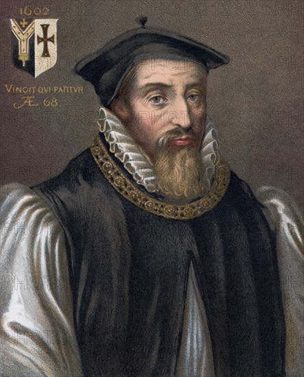 John Whitgift, Archbishop of Canterbury. Artist: Unknown