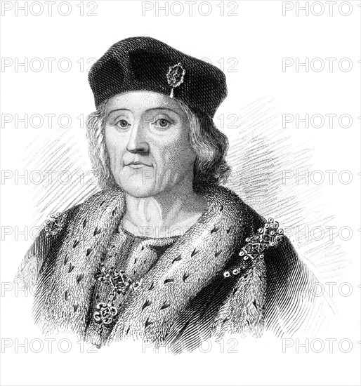 Henry VII, King of England, (c1850). Artist: Unknown