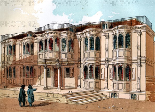 Old palace at Greenwich, c1850. Artist: Unknown