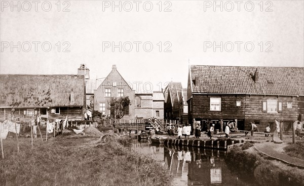 Marken Island, Netherlands, 1898.Artist: James Batkin