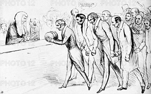 'Bringing Up Our Bill', c1832 (c1905). Artist: Unknown