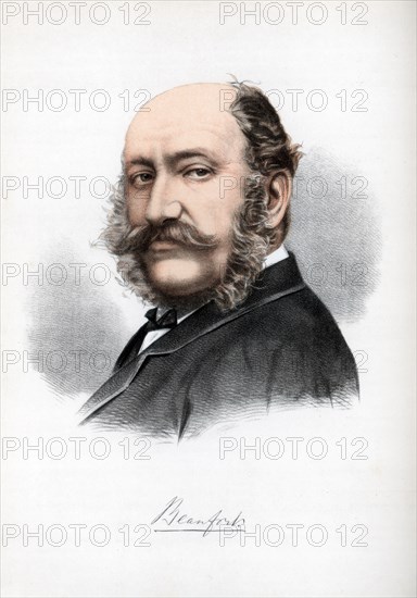 Henry Somerset, 8th Duke of Beaufort, British peer, soldier and politician, c1890.Artist: Cassell, Petter & Galpin