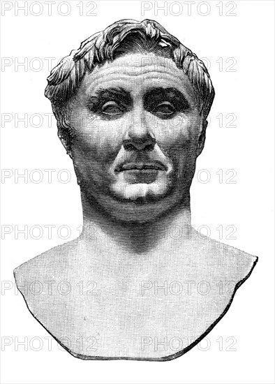 Pompeius Magnus, Roman military and political leader, (1902). Artist: Unknown