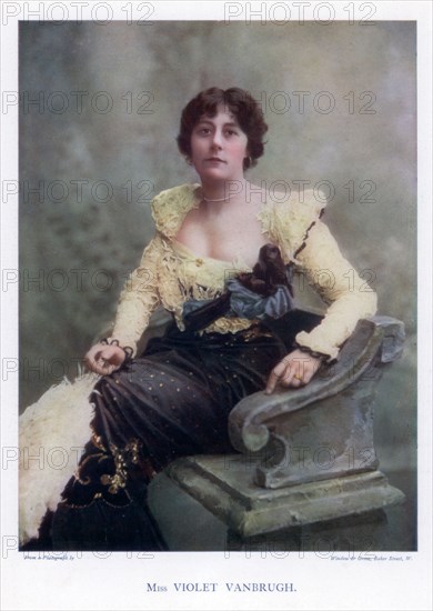Violet Vanbrugh, English actress, 1901.Artist: Window & Grove