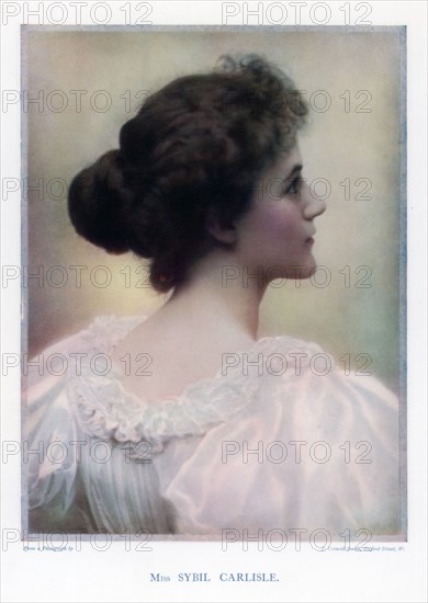 Sybil Carlisle, actress, 1901.Artist: J Caswall Smith