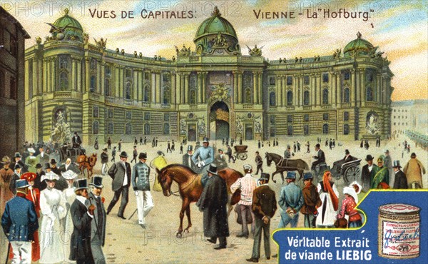 Views of Capitals: The Hofburg, Vienna, c1900. Artist: Unknown