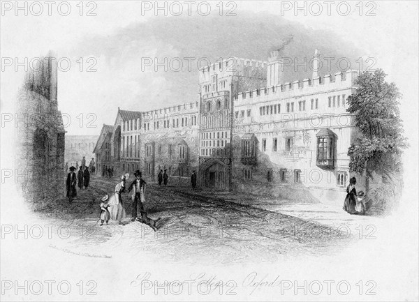 Brasenose College, Oxford University. Artist: Unknown