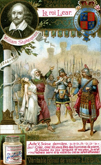 King Lear by William Shakespeare (1564-1616), (c1900). Artist: Unknown