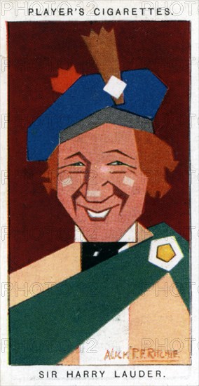 Sir Harry Lauder, Scottish comedian, 1926.Artist: Alick P F Ritchie