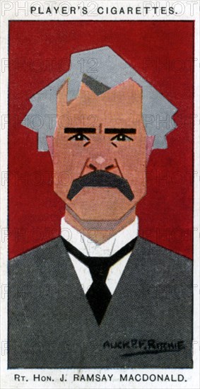 Ramsay MacDonald, British Prime Minister, 1926.Artist: Alick P F Ritchie