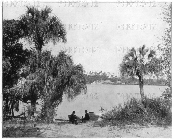 Indian River, Florida, late 19th century. Artist: John L Stoddard