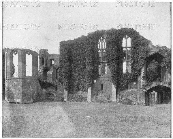 Kenilworth Castle, England, late 19th century.Artist: John L Stoddard