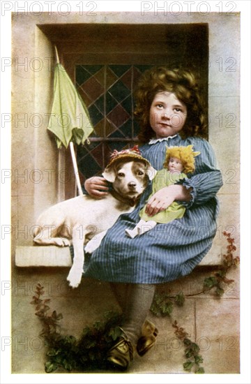 'Companions', 1901.Artist: Arthur Cox Illustrating Co