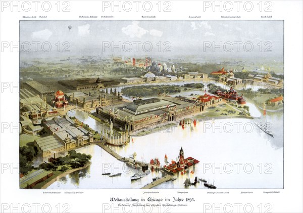 World's Columbian Exposition of 1893, (Chicago World's Fair), 1900. Artist: Unknown