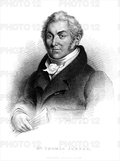 Thomas Jenner, 1829. Artist: Unknown