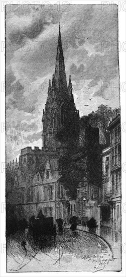 St Mary's, Oxford, 1900. Artist: Unknown