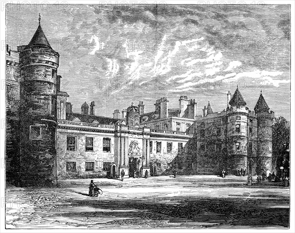 Holyrood Palace, Edinburgh, 1900. Artist: Unknown