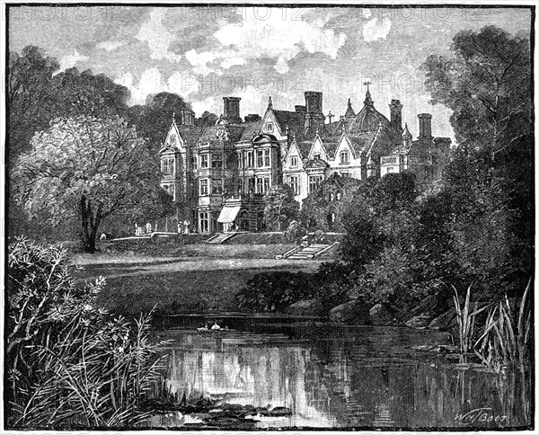 Sandringham House, Norfolk, 1900.Artist: William Henry James Boot