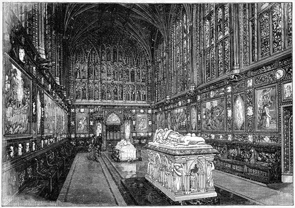 The Albert Memorial Chapel, Windsor, 1900.Artist: GW Wilson and Company