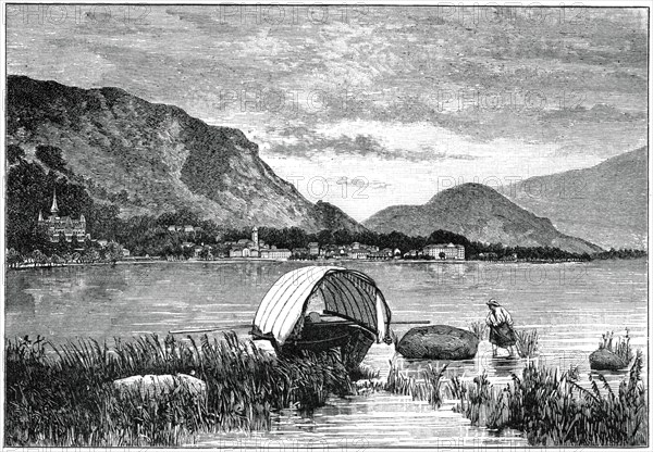 Baveno, on Lake Maggiore, northern Italy, 1900. Artist: Unknown