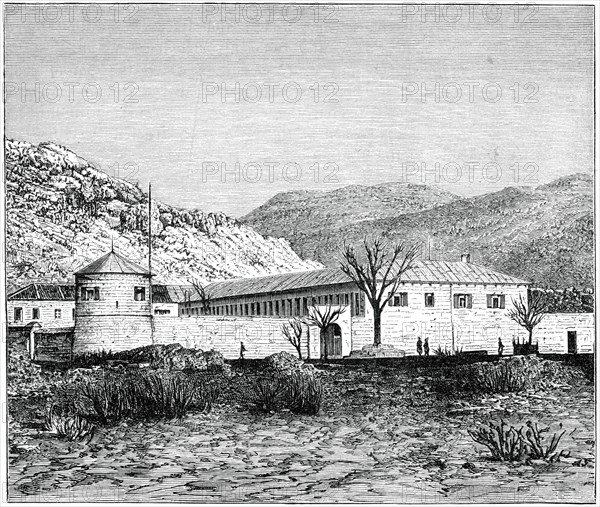 Old palace, Cettigne, Republic of Montenegro, 1900. Artist: Unknown