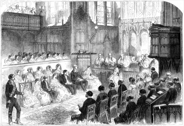 Confirmation of the princess royal, Windsor Castle, 1856. Artist: Unknown