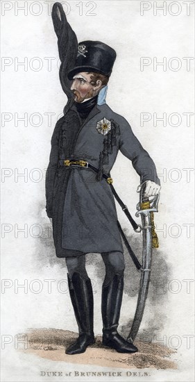 'Duke of Brunswick Oels', 1810.Artist: J Chapman