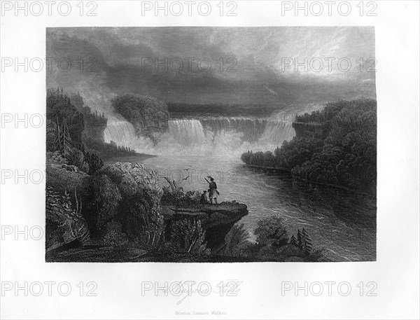 Niagara Falls, 1855. Artist: Unknown