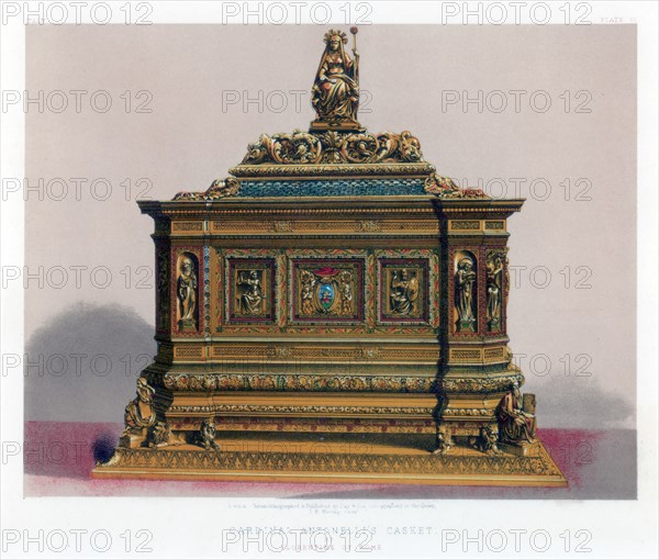 'Cardinal Antonelli's Casket', 19th century.Artist: John Burley Waring