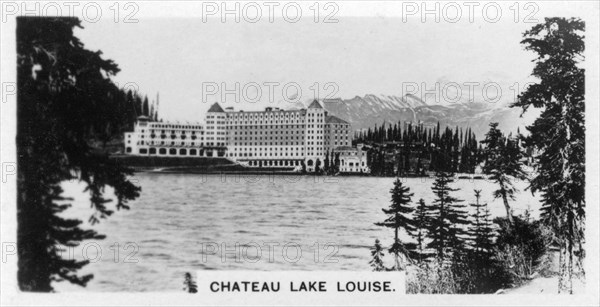 Chateau Lake Louise, Alberta, Canada, c1920s. Artist: Unknown