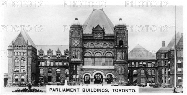 Parliament Buildings, Toronto, Ontario, Canada, c1920s. Artist: Unknown