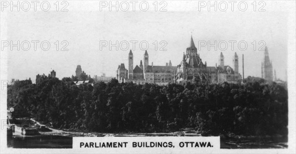 Parliament Buildings, Ottawa, Canada, c1920s. Artist: Unknown