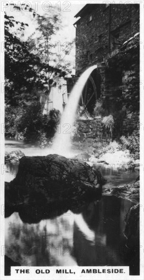 'The Old Mill, Ambleside', Cumbria, c1920s. Artist: Unknown