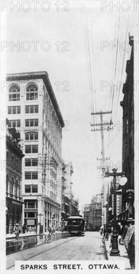 Sparks Street, Ottawa, Canada, c1920s. Artist: Unknown