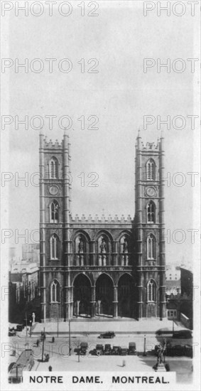 Notre Dame, Montreal, Canada, c1920s. Artist: Unknown