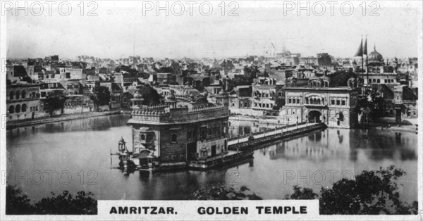 Golden Temple, Amritsar, India, c1925. Artist: Unknown