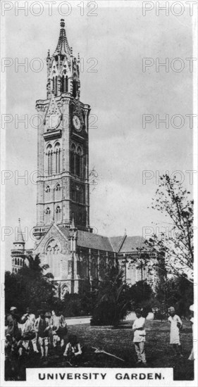 University Garden, Bombay, India, c1925. Artist: Unknown