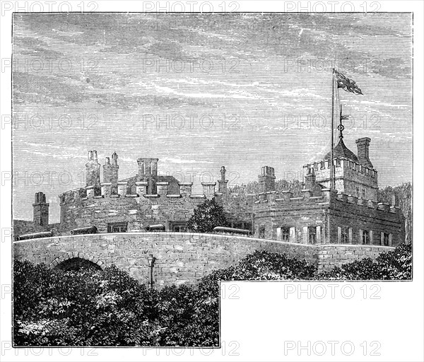 Walmer Castle, Kent, c1888. Artist: Unknown